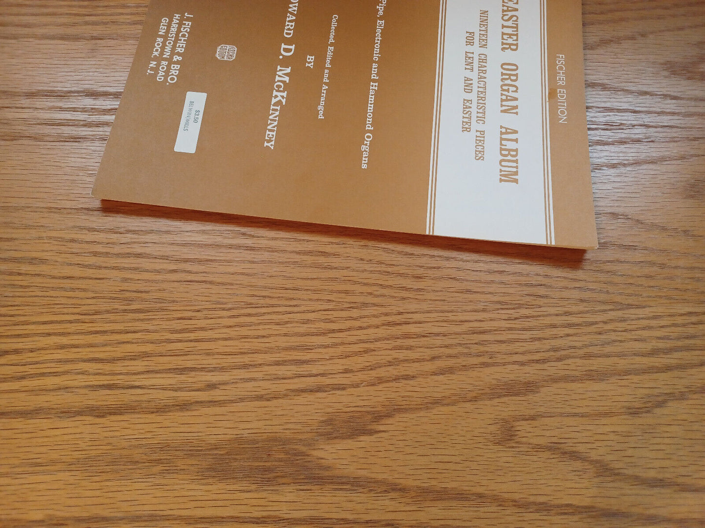 Easter Organ Album Pipe Electronic And Hammond Organs Howard D Mckinney