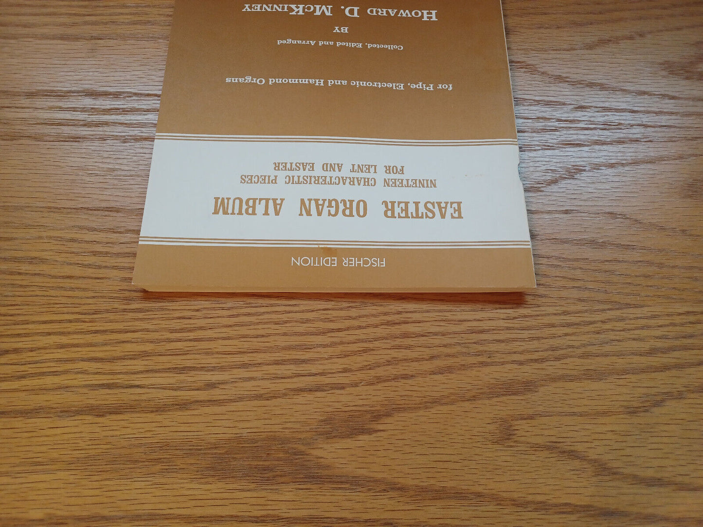 Easter Organ Album Pipe Electronic And Hammond Organs Howard D Mckinney