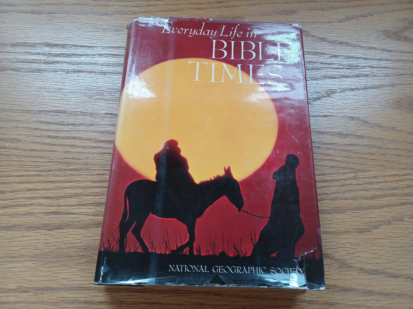 Everyday Life In Bible Times By Merle Severy 1967 Dust Jacket