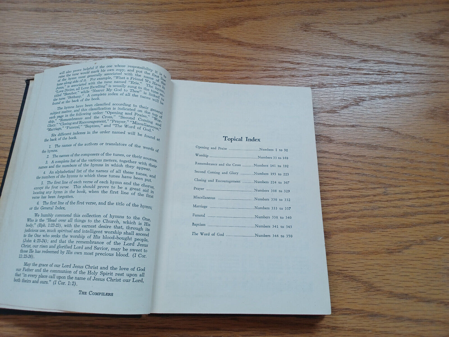 Hymns Of Worship And Remembrance 1950