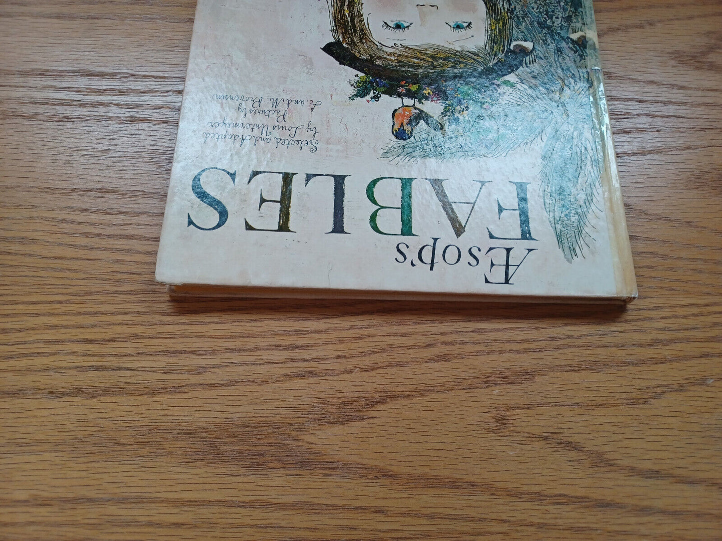 Aesops Fables By Louis Untermeyer 1967 Golden Book