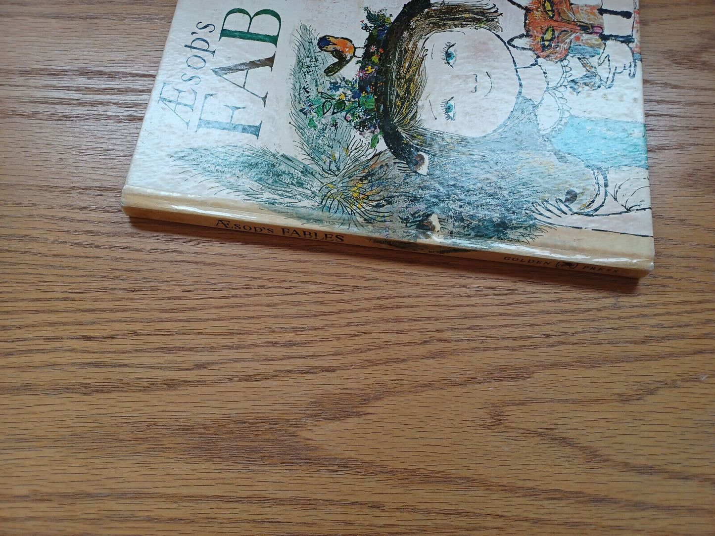 Aesops Fables By Louis Untermeyer 1967 Golden Book