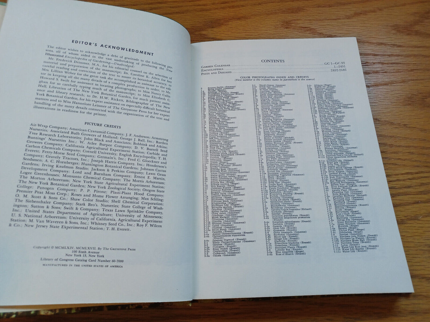 New Illustrated Encyclopedia Of Gardening Unabridged Vol 1 Th Everett 1967