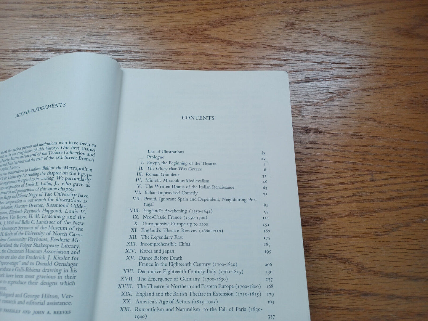 A History Of The Theater By George Freedley 1964