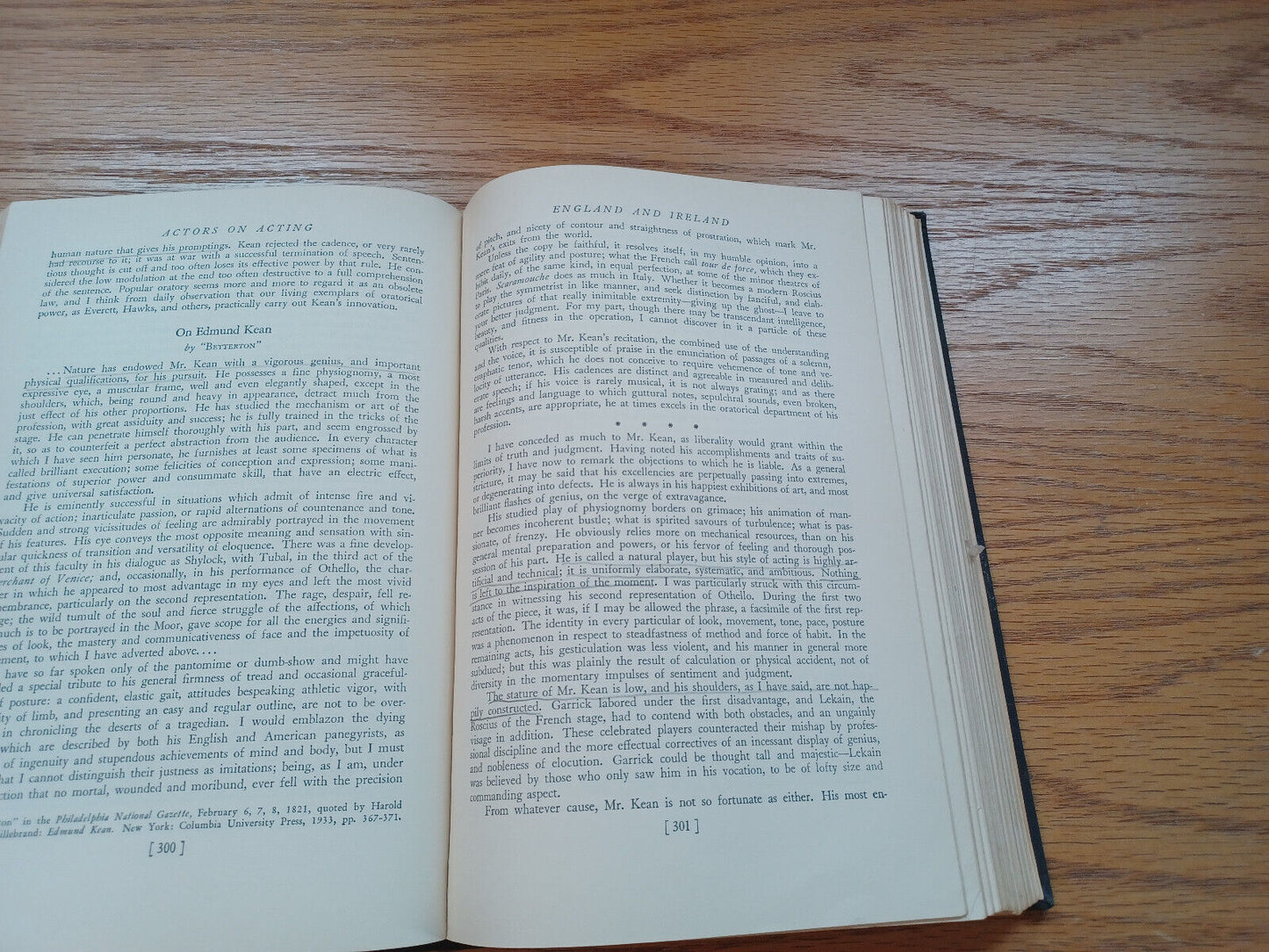 Actors On Acting By Toby Cole 1949