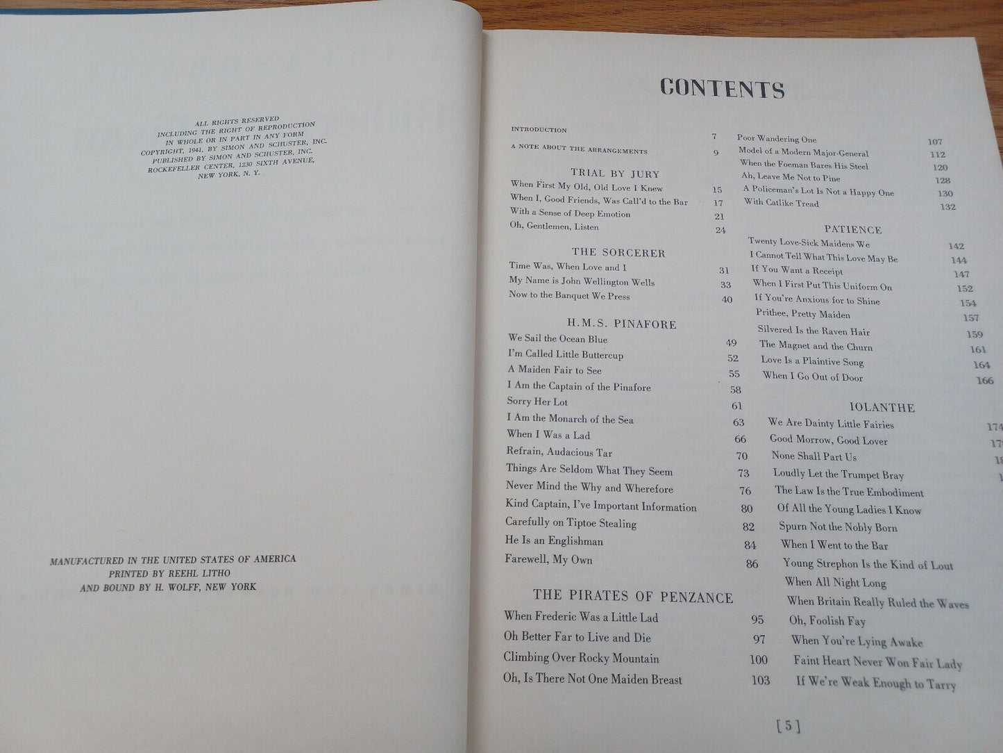 A Treasury Of Gilbert And Sullivan By Deems Taylor 1941