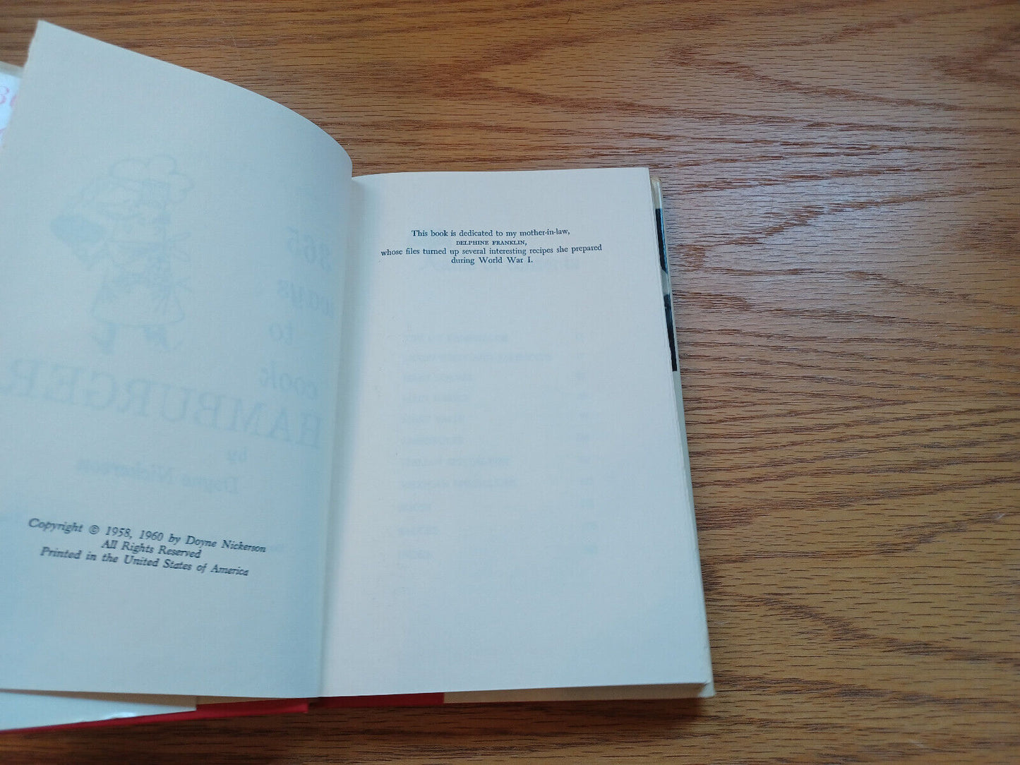365 Ways To Cook Hamburger By Doyne Nickerson 1960 Dust Jacket