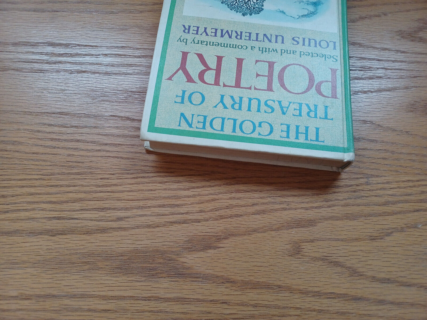 The Golden Treasury Of Poetry By Lewis Untermeyer 1968 Golden Press