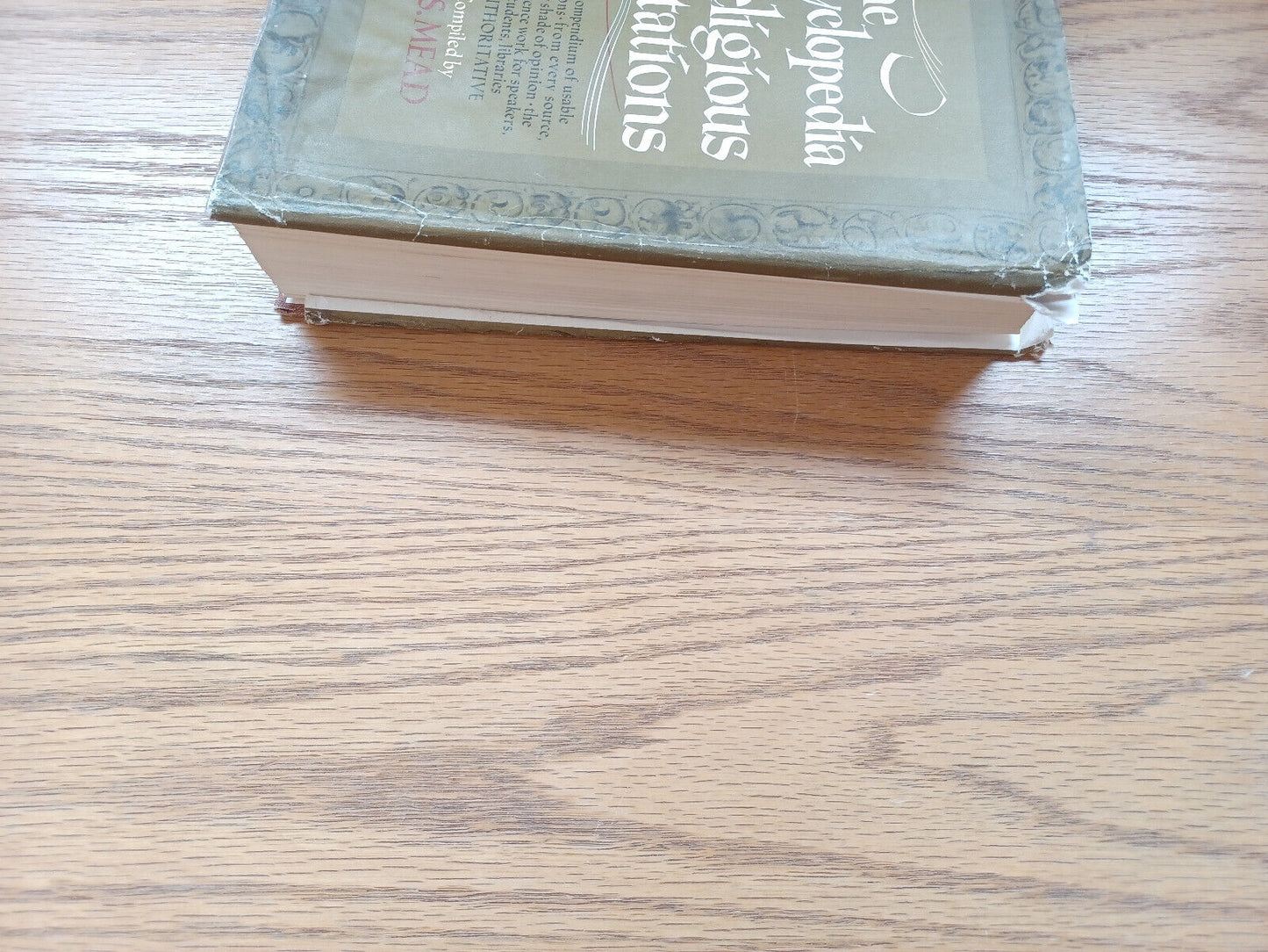 Encyclopedia Of Religious Quotations By Frank Mead 1965 Dust Jacket