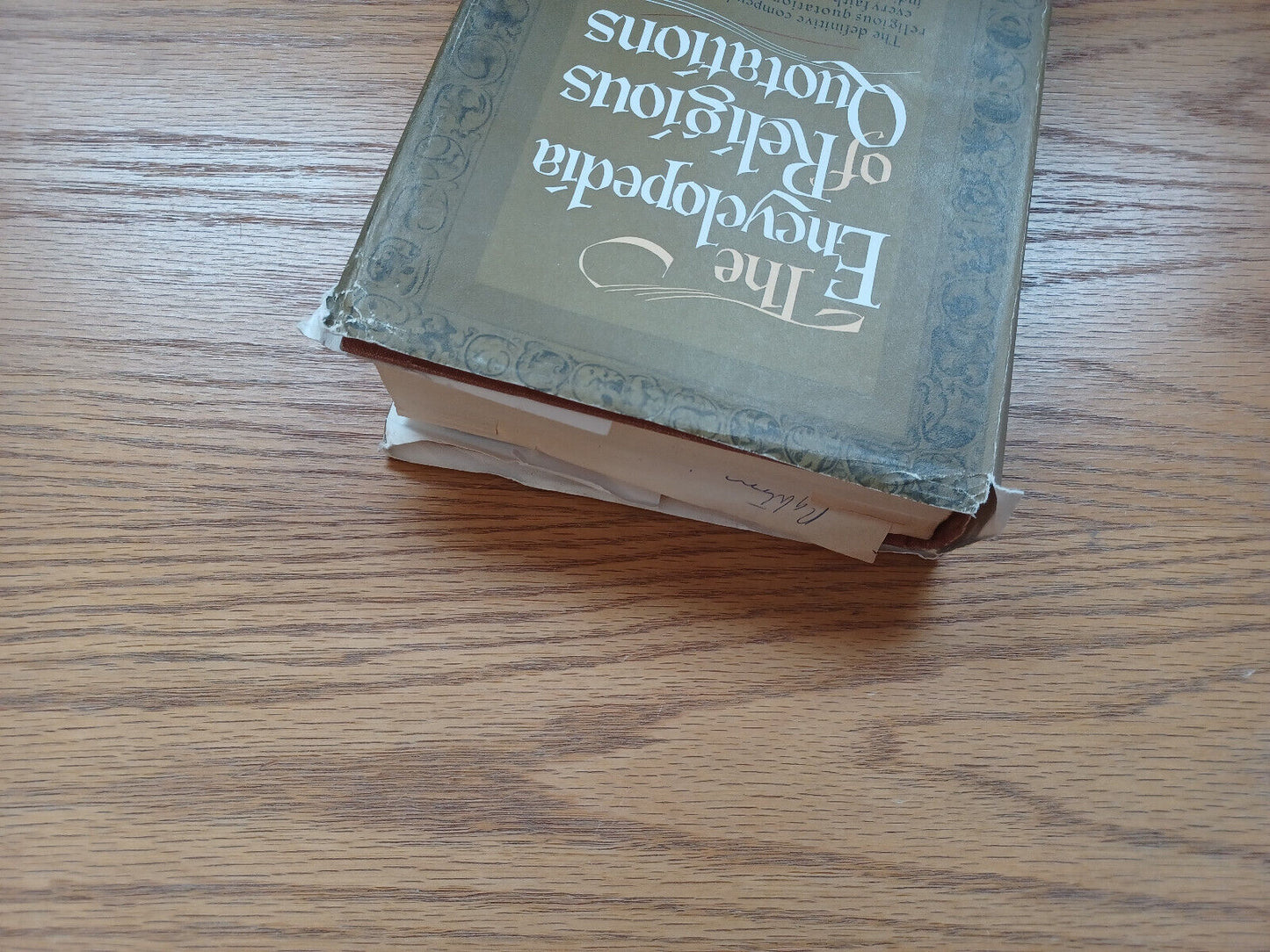 Encyclopedia Of Religious Quotations By Frank Mead 1965 Dust Jacket