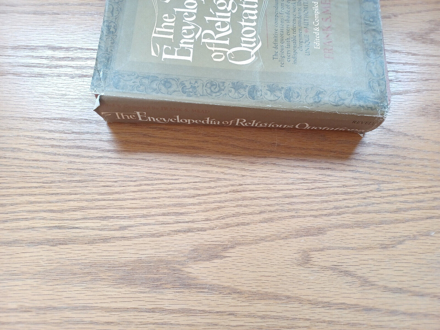 Encyclopedia Of Religious Quotations By Frank Mead 1965 Dust Jacket