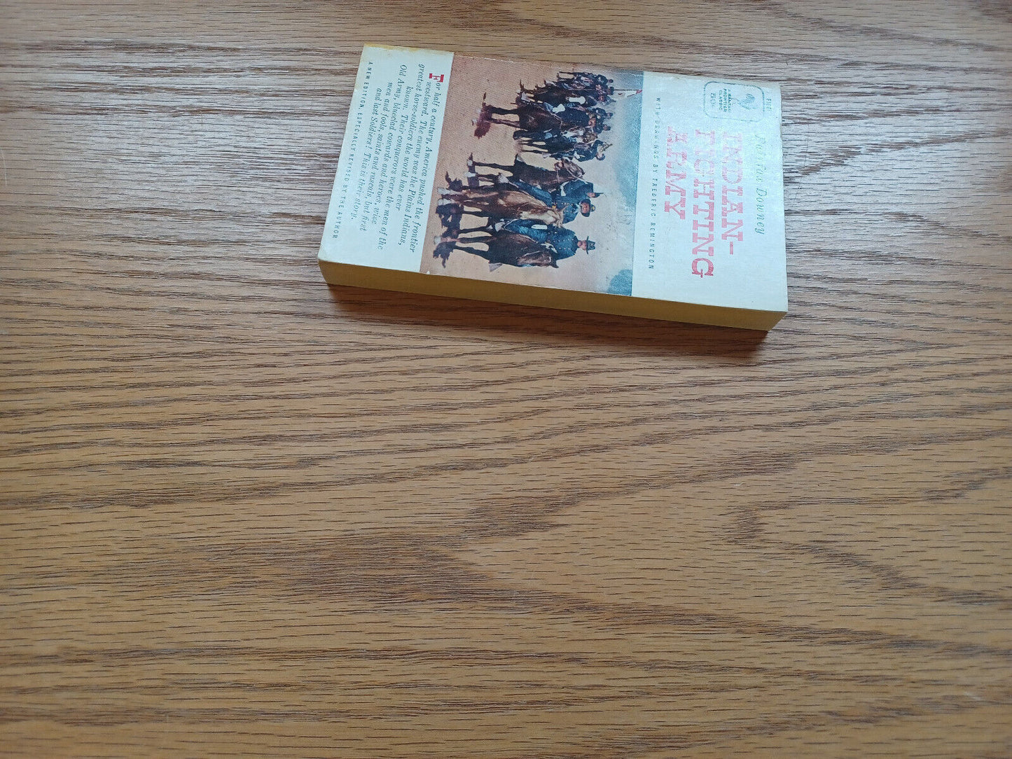 Indian Fighting Army Fairfax Downey 1957 Bantam Books Paperback