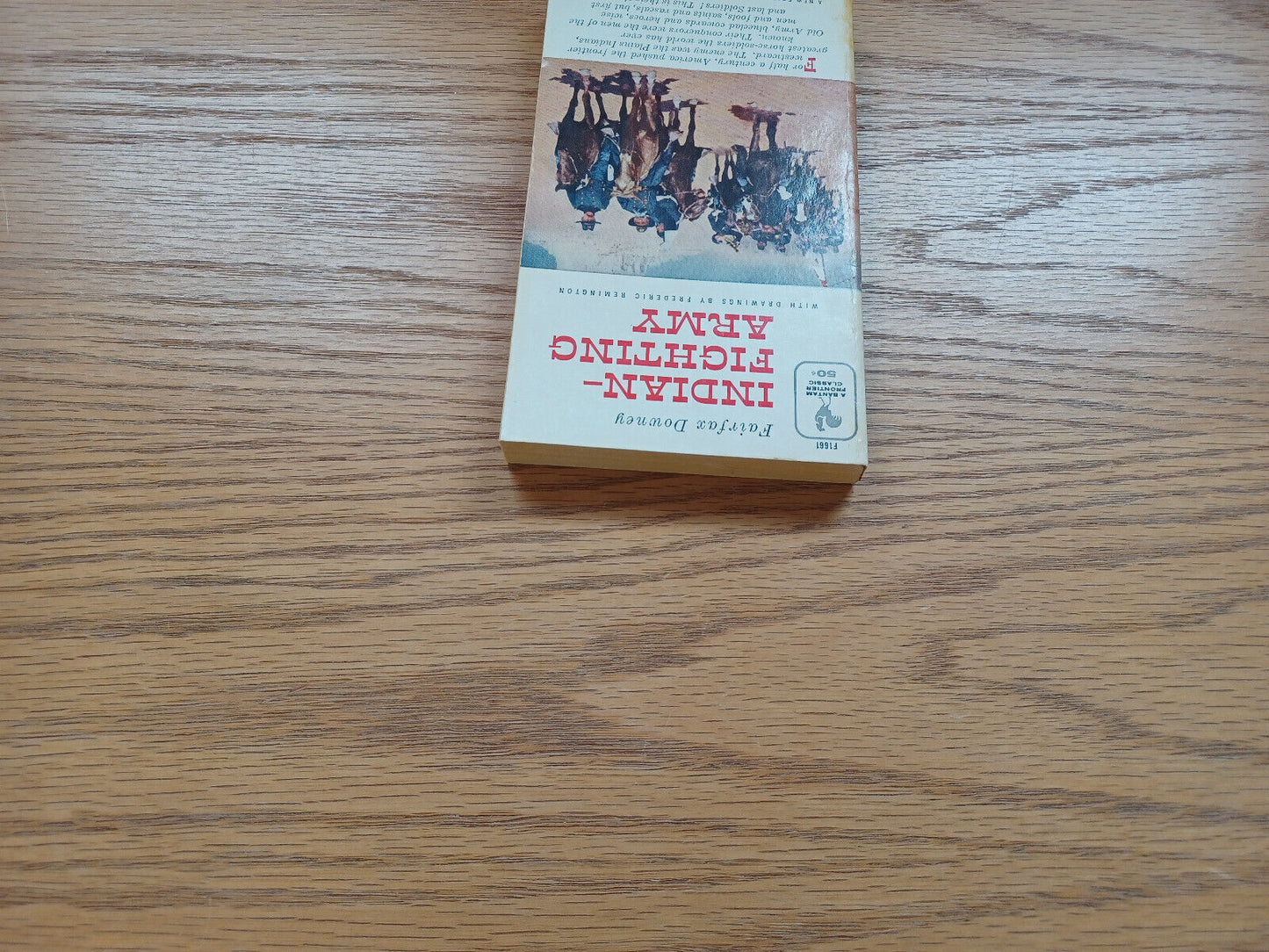 Indian Fighting Army Fairfax Downey 1957 Bantam Books Paperback