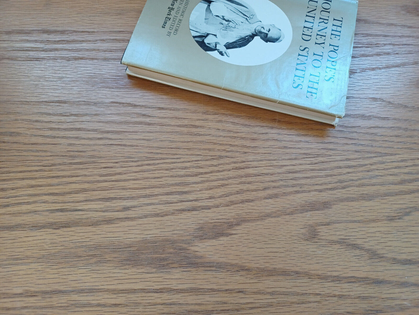 The Pope'S Journey To The United States New York Times Dust Jacket 1965