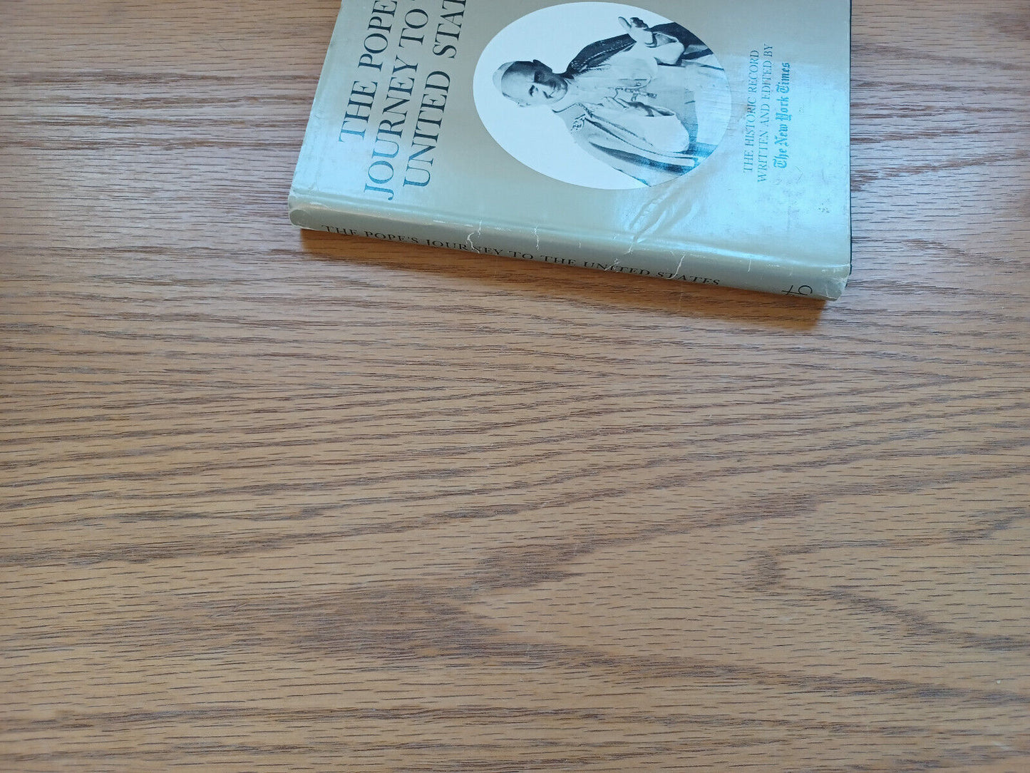 The Pope'S Journey To The United States New York Times Dust Jacket 1965