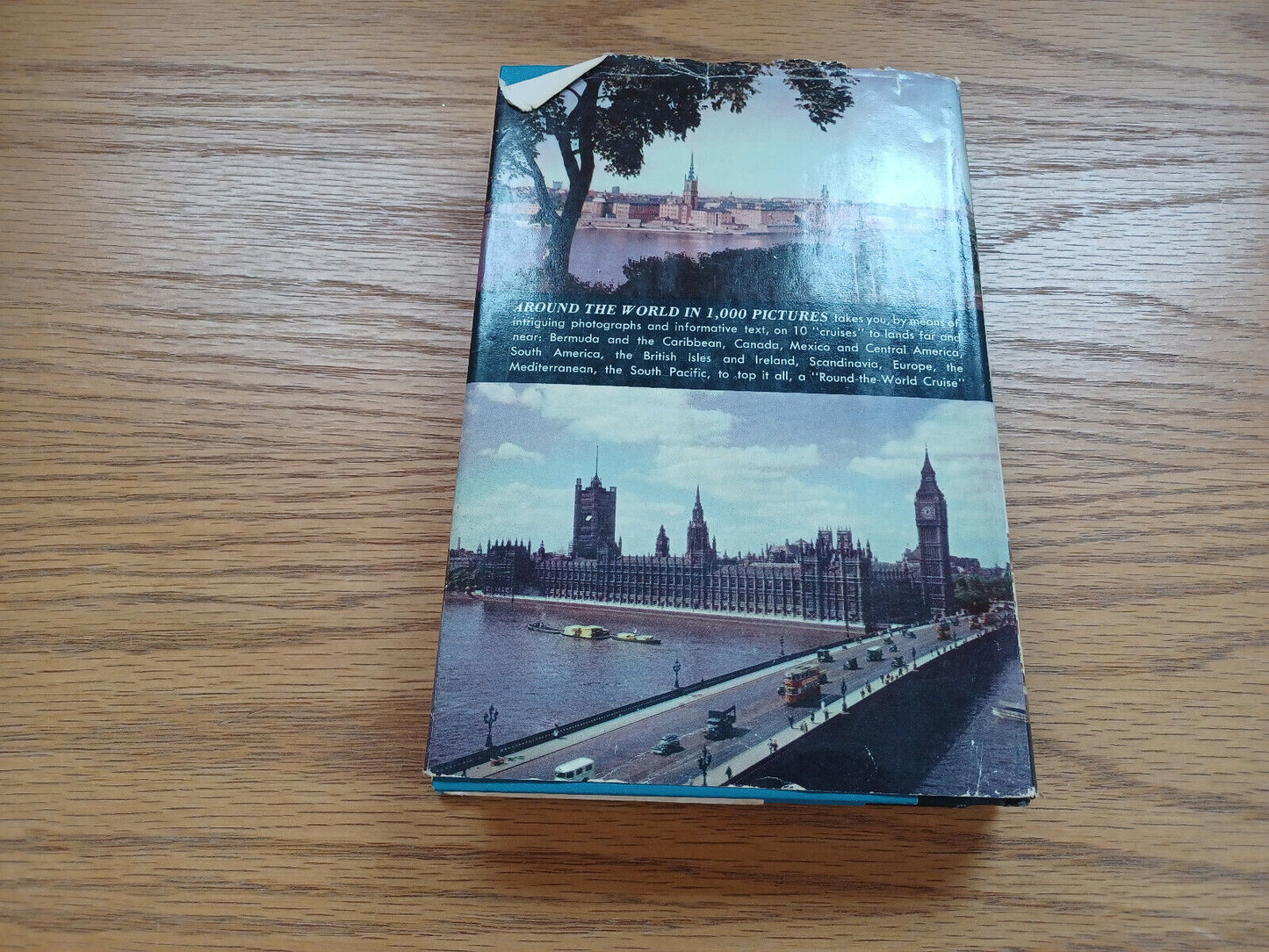 Around The World In 1000 Pictures A Milton Runyon Dust Jacket 1954
