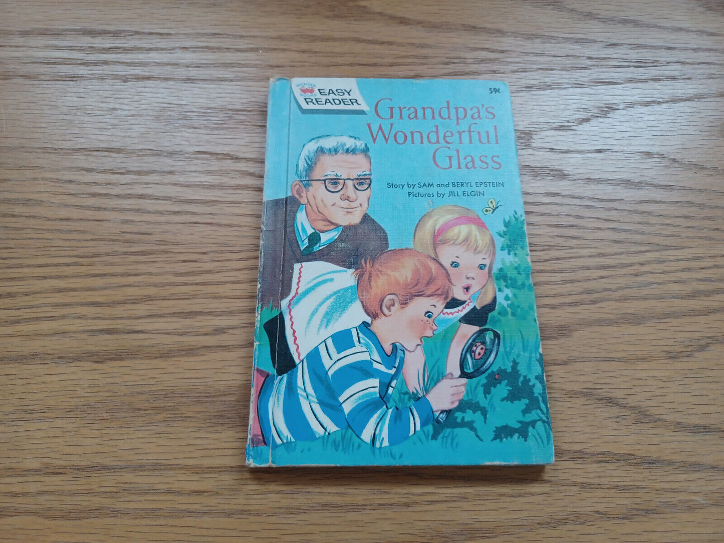 Grandpa's Wonderful Glass Sam And Beryl Epstein 1962 Hardcover Wonder Books