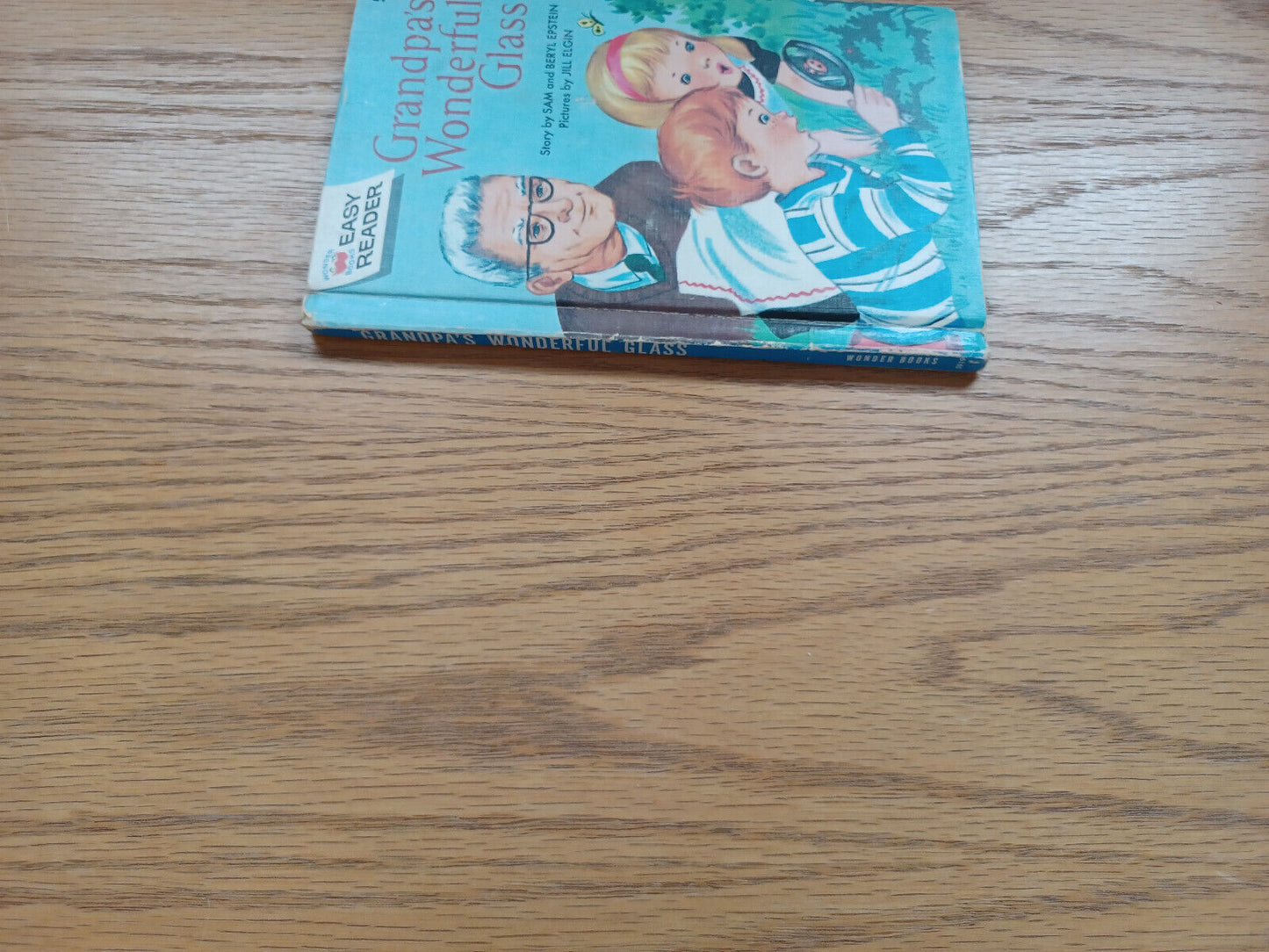 Grandpa's Wonderful Glass Sam And Beryl Epstein 1962 Hardcover Wonder Books