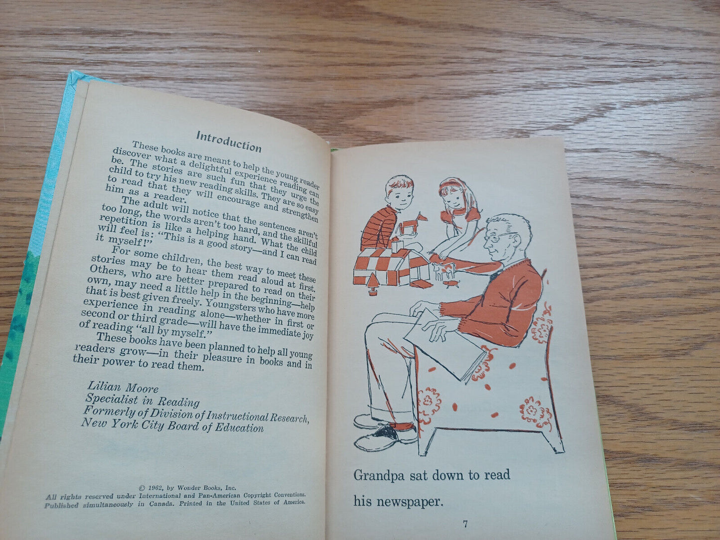 Grandpa's Wonderful Glass Sam And Beryl Epstein 1962 Hardcover Wonder Books