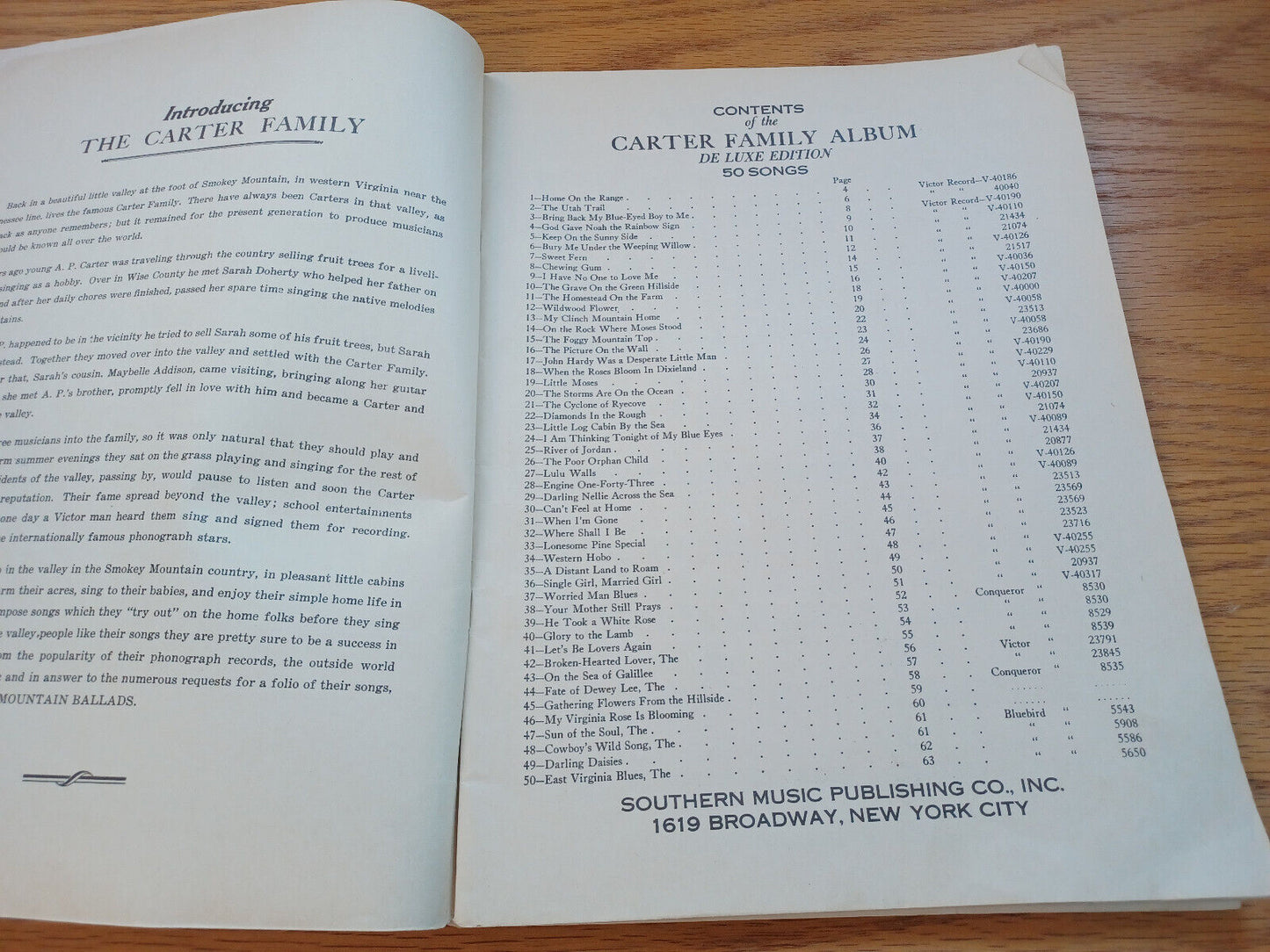 The Carter Family Sara Maybelle And A P Southern Music 1935