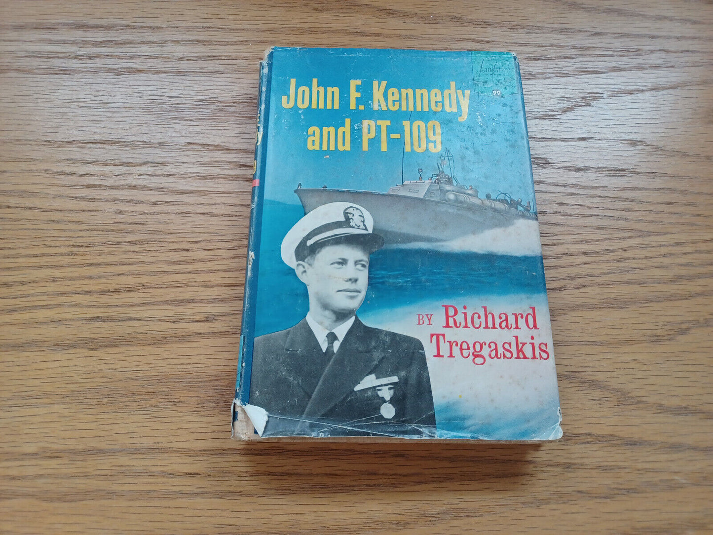 John F Kennedy And Pt-109 1962 Dust Jacket By Richard Tregaskis