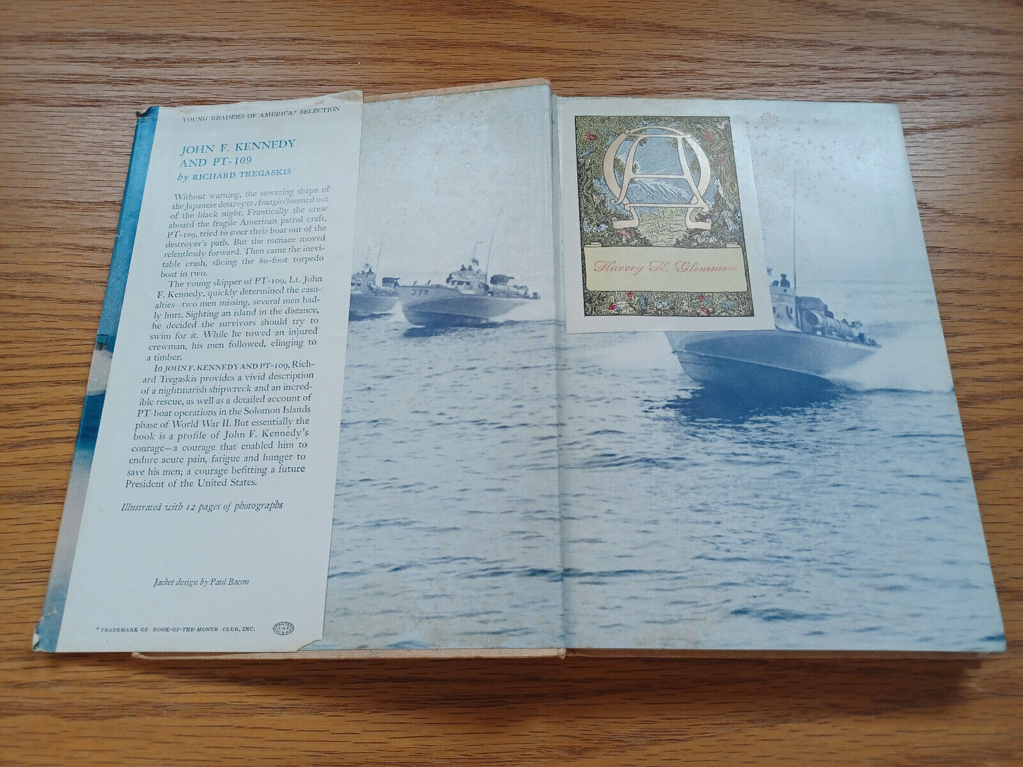 John F Kennedy And Pt-109 1962 Dust Jacket By Richard Tregaskis