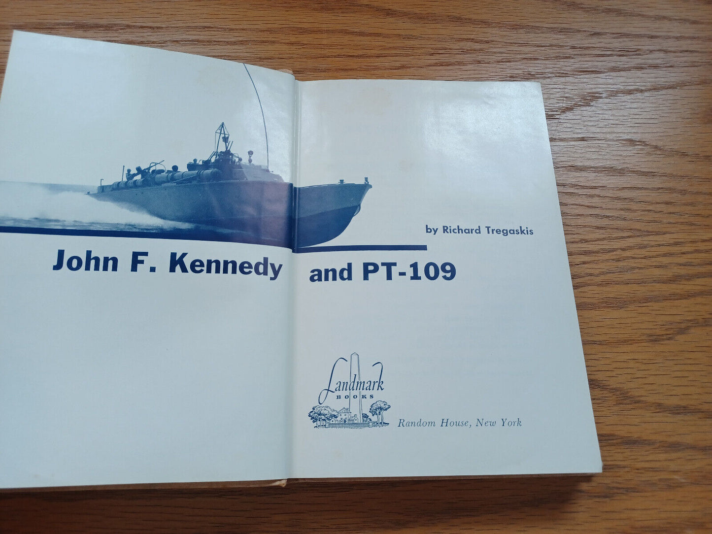 John F Kennedy And Pt-109 1962 Dust Jacket By Richard Tregaskis