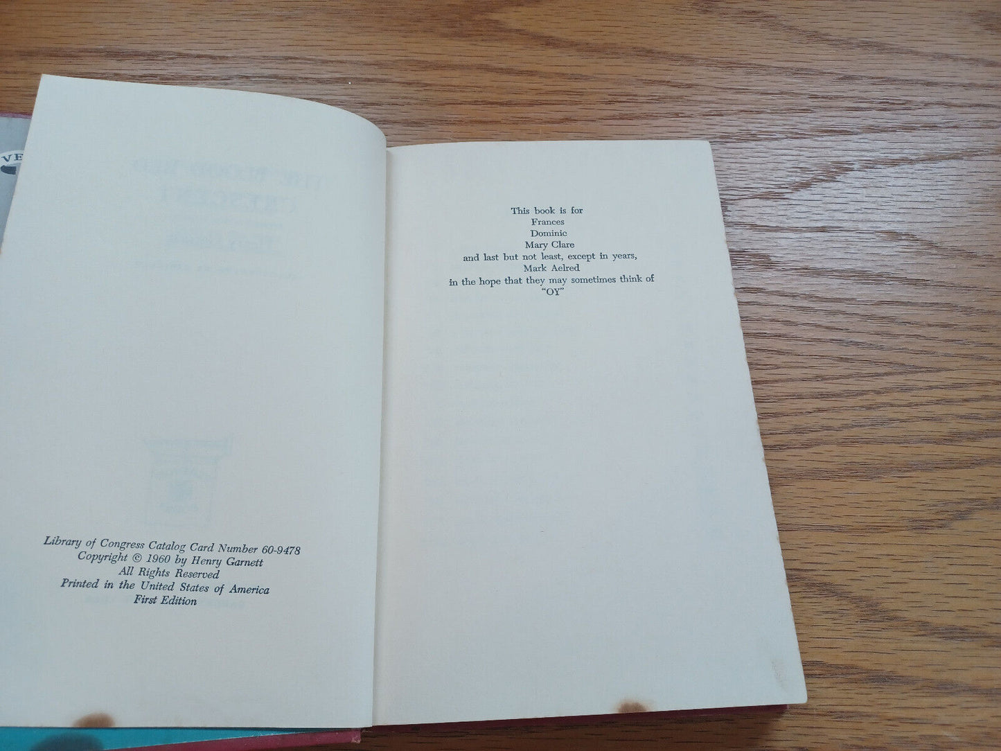 The Blood Red Crescent Henry Garnett 1960 1St Edition