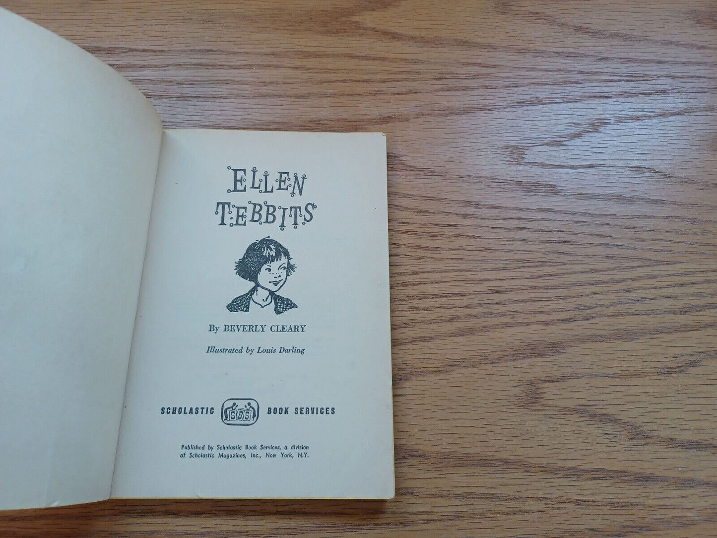 Ellen Tebbits Beverly Cleary 1968