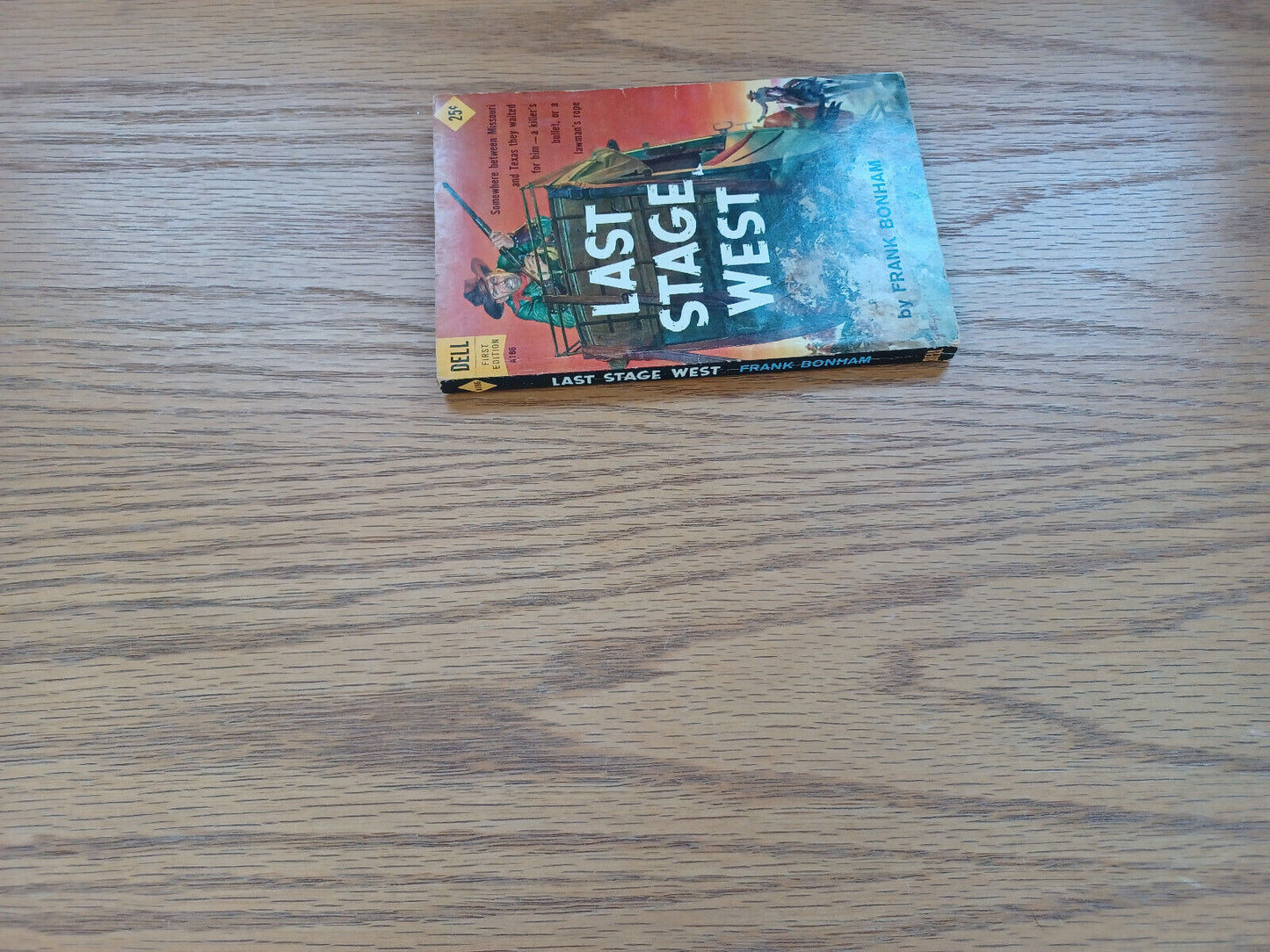Last Stage West By Frank Bonham 1959
