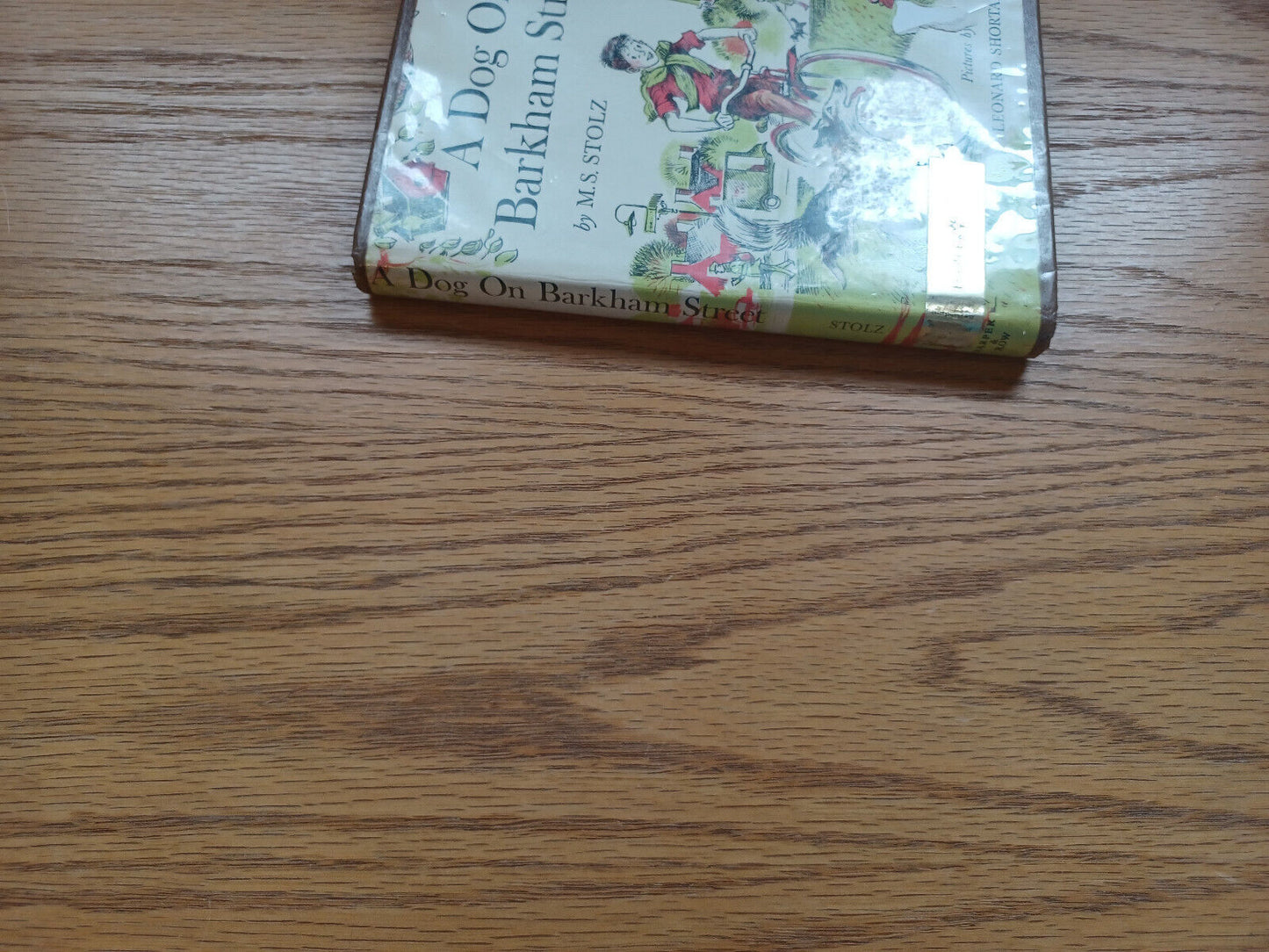 A Dog On Barkham Street M S Stolz 1960 Hardcover Dust Jacket Harper & Row