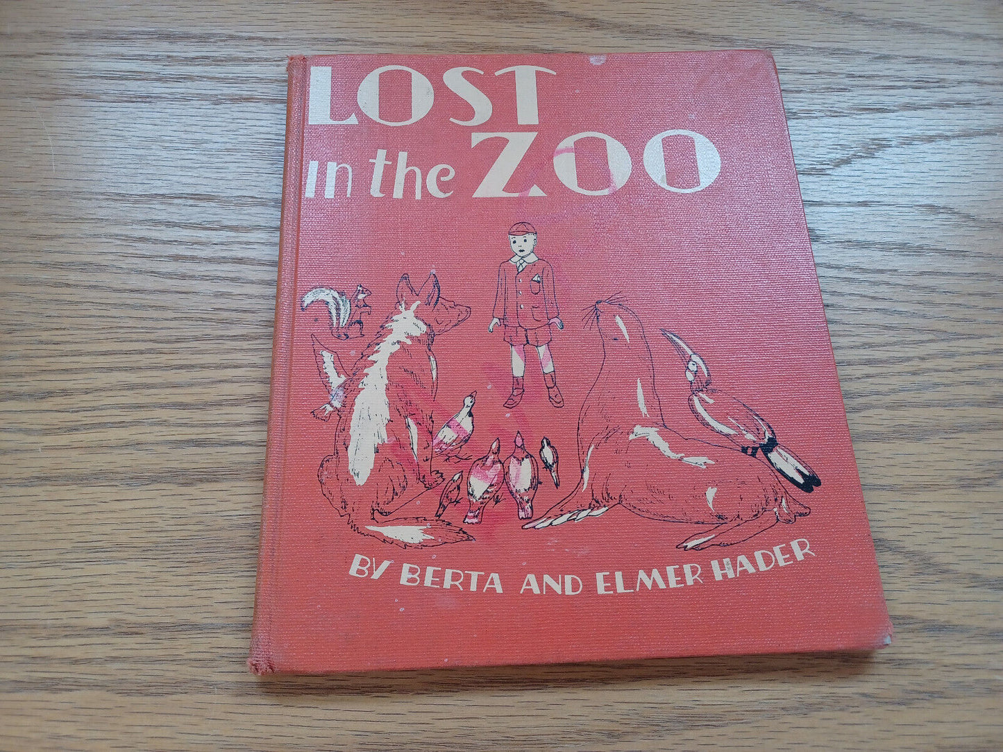 Lost In The Zoo By Berta Hader 1957