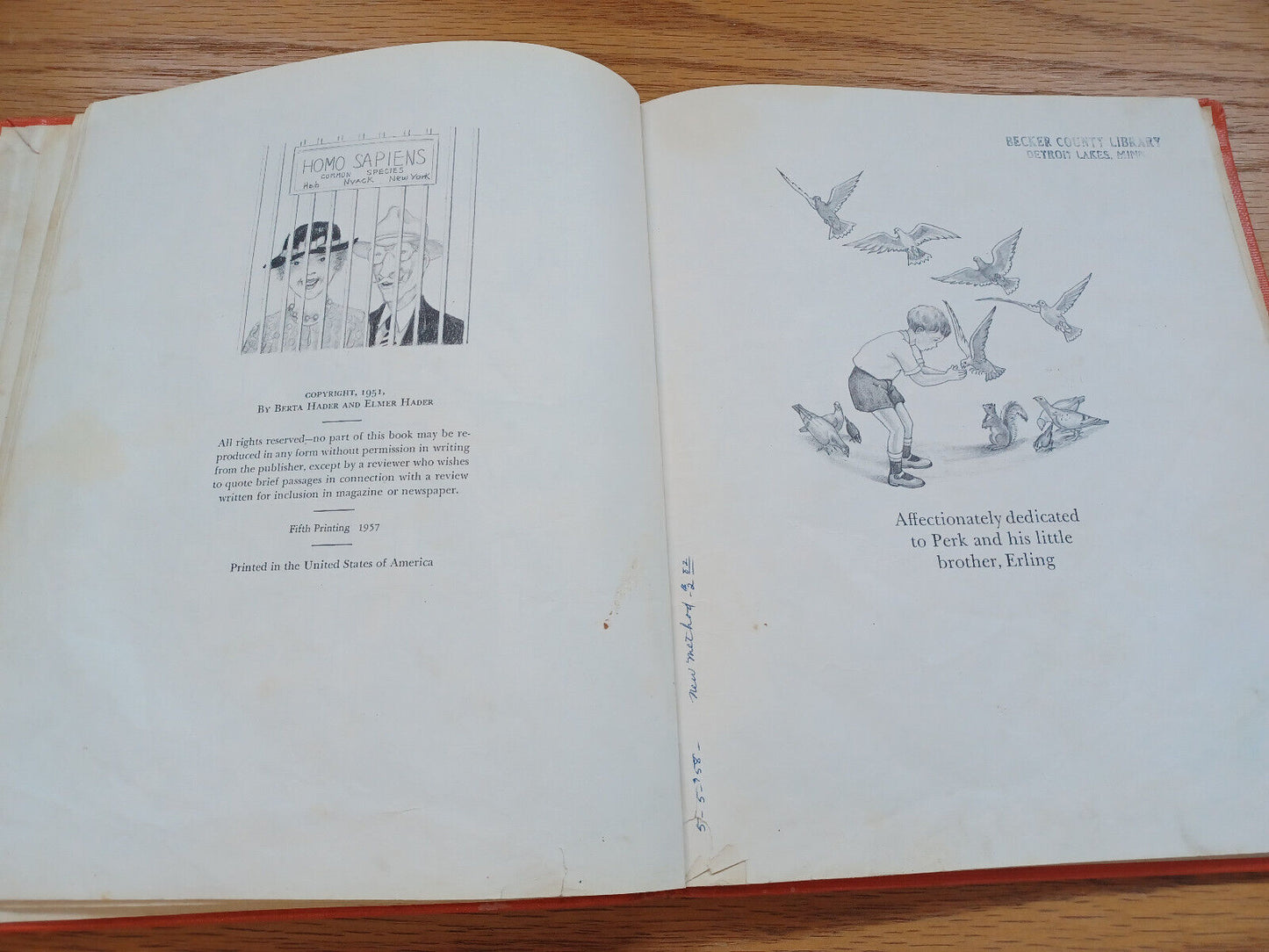 Lost In The Zoo By Berta Hader 1957