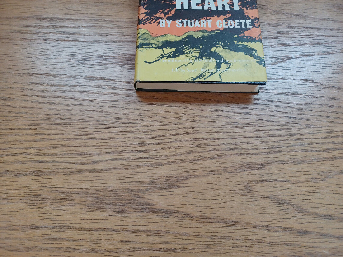 The Fiercest Heart Book Club Edition Dust Jacket Stuart Cloete