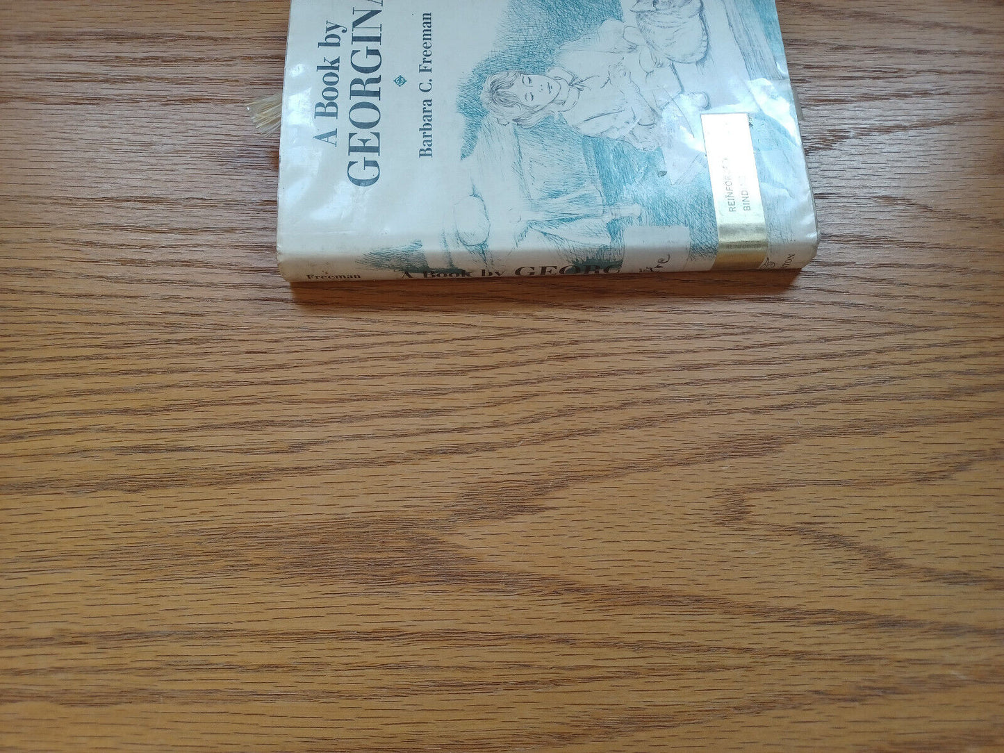 A Book By Georgina By Barbara Freeman 1962 Dust Jacket