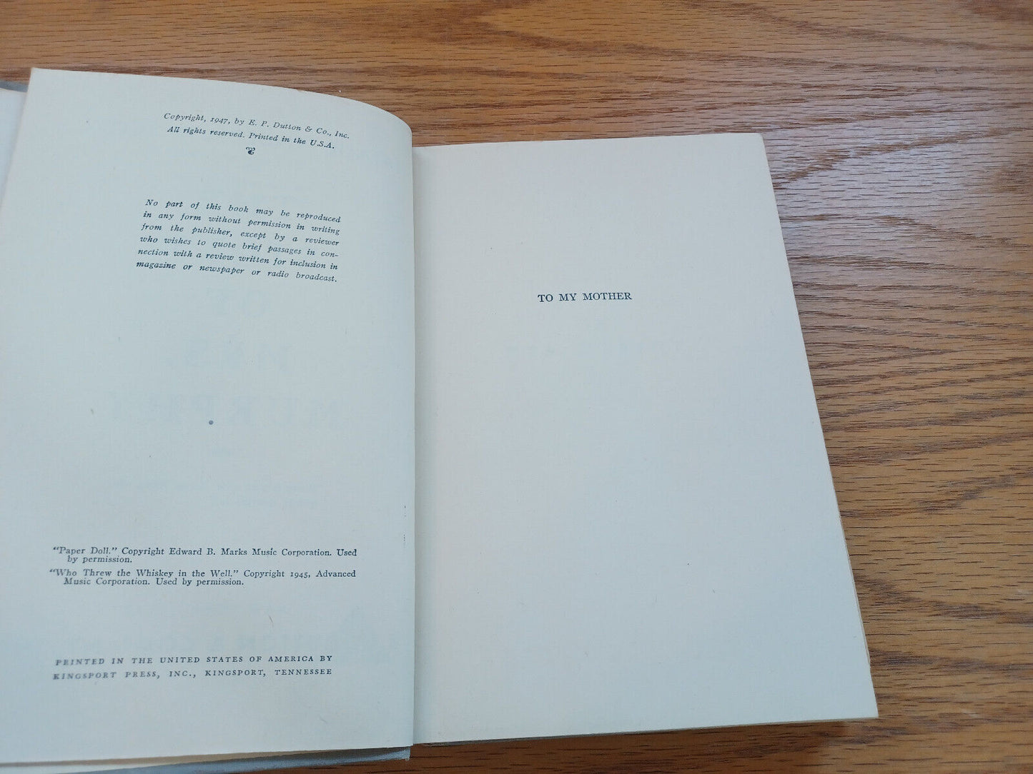 The Story Of Mrs Murphy By Natalie Scott 1947