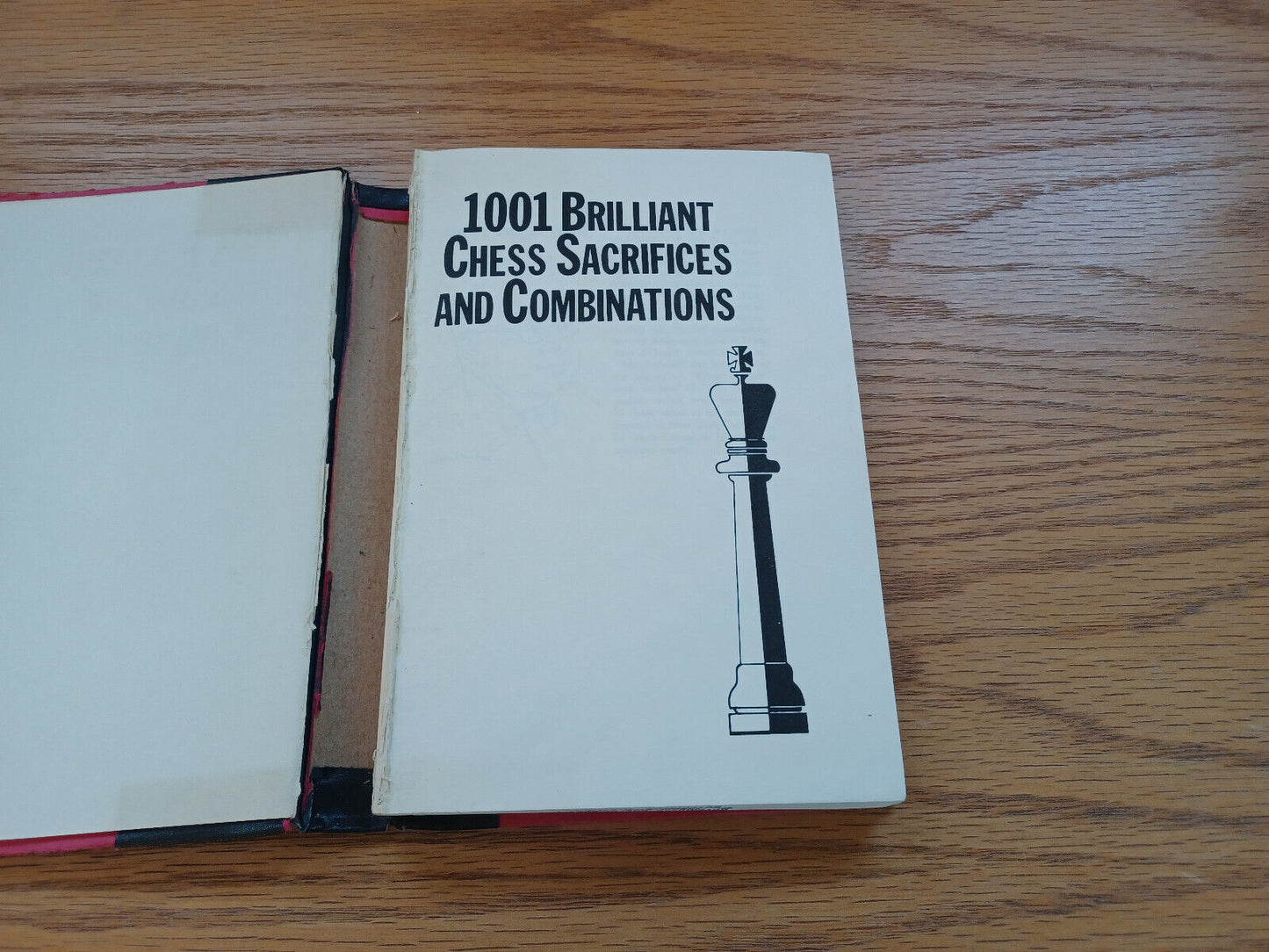1001 Brilliant Chess Sacrifices And Combinations By Fred Reinfeld 1955