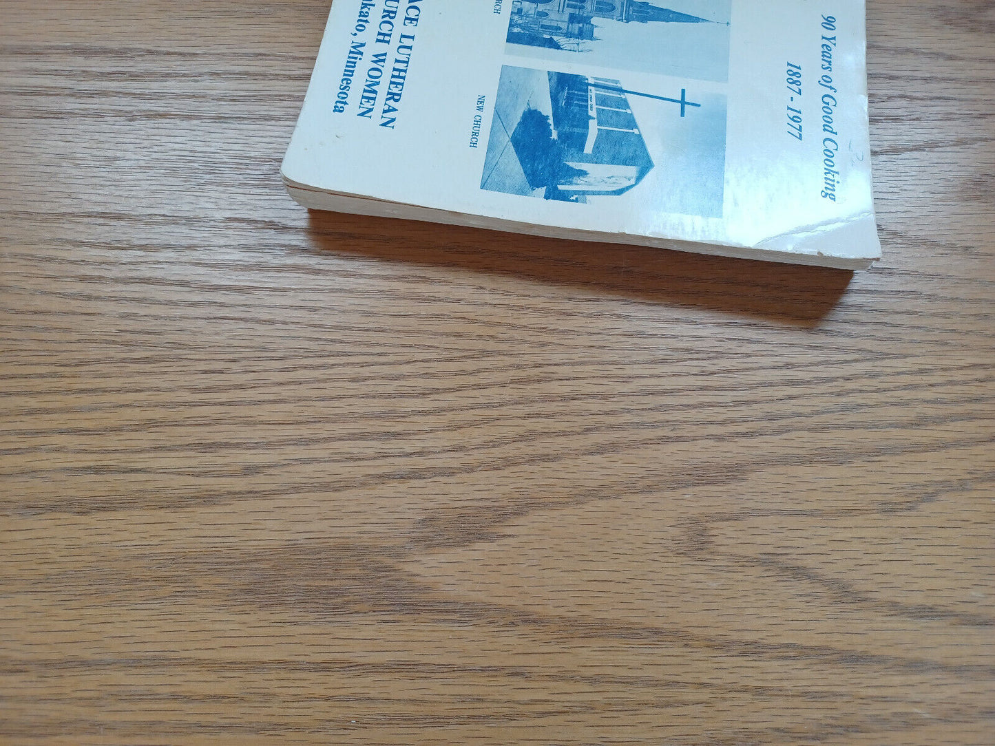 90 Years Of Good Cooking 1887-1977 Grace Lutheran Church Women Mankato Mn