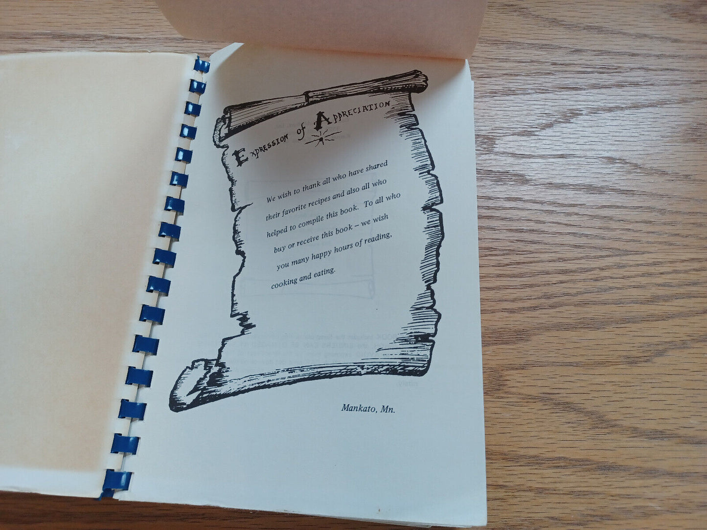 90 Years Of Good Cooking 1887-1977 Grace Lutheran Church Women Mankato Mn