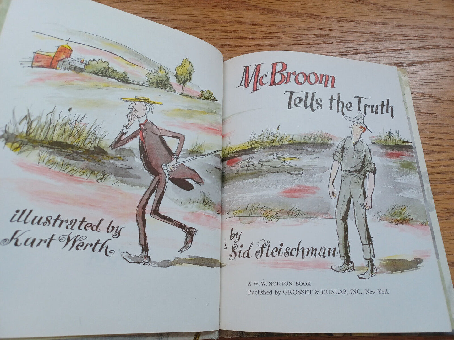Mcbroom Tells The Truth By Sid Fleischman 1966