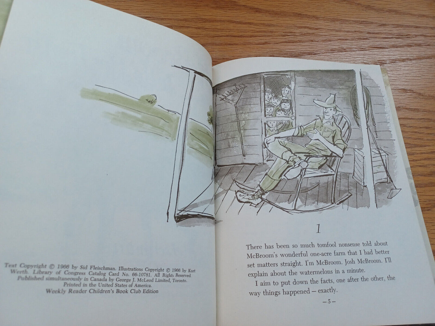 Mcbroom Tells The Truth By Sid Fleischman 1966