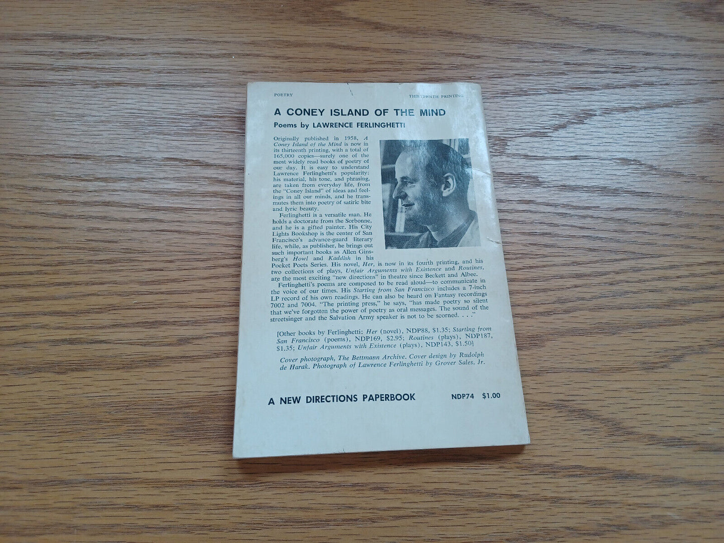 A Coney Island Of The Mind Poems By Lawrence Ferlinghetti 1958