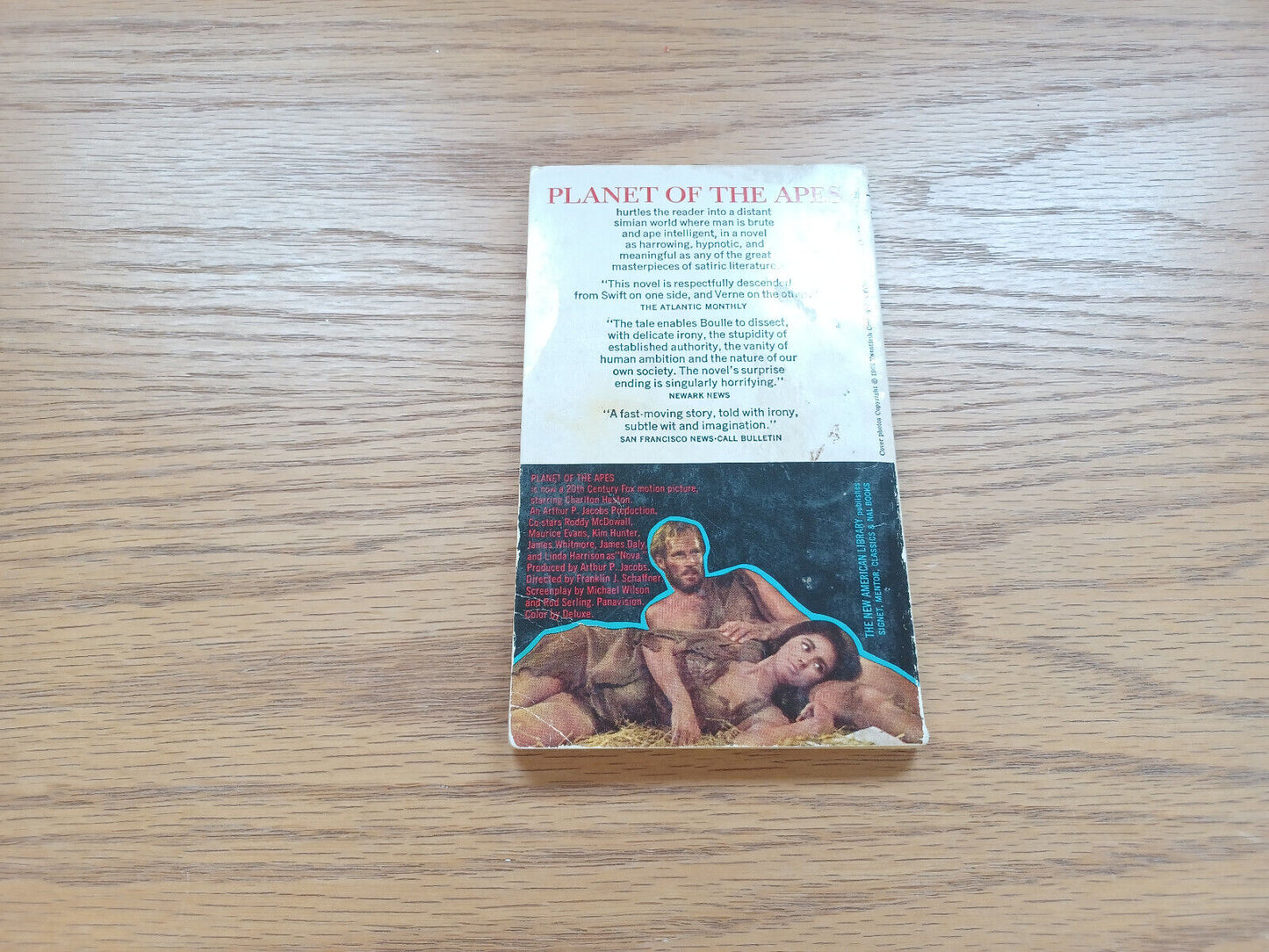 Planet Of The Apes By Pierre Boulle 1964