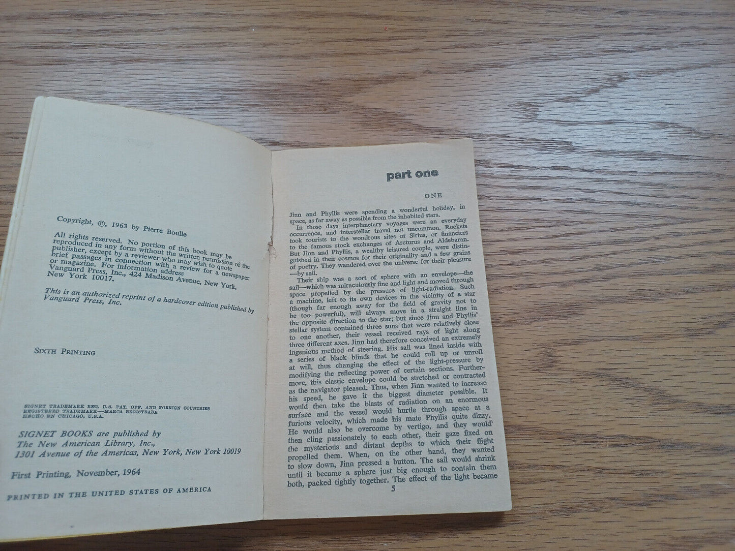 Planet Of The Apes By Pierre Boulle 1964