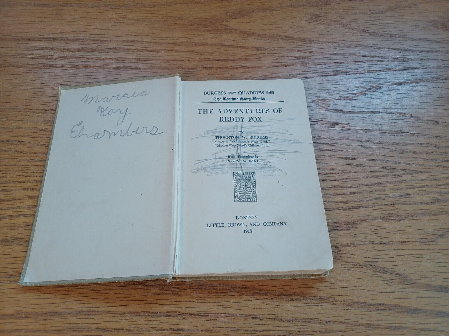 The Adventures Of Reddy Fox By Thornton Burgess 1918
