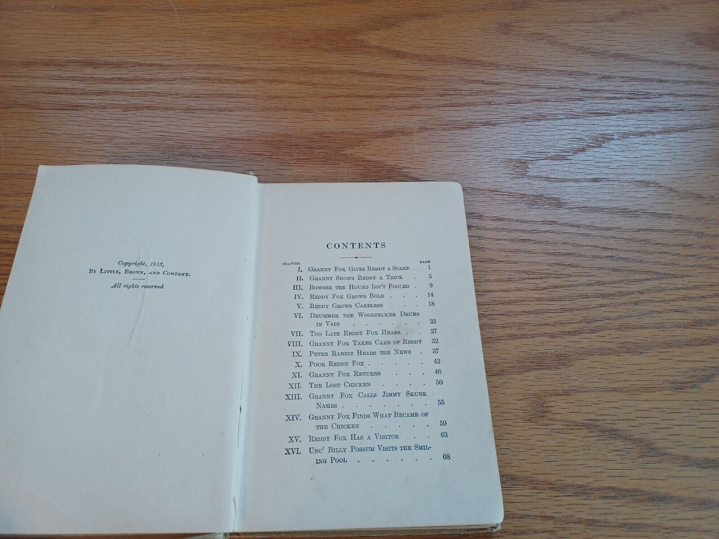 The Adventures Of Reddy Fox By Thornton Burgess 1918