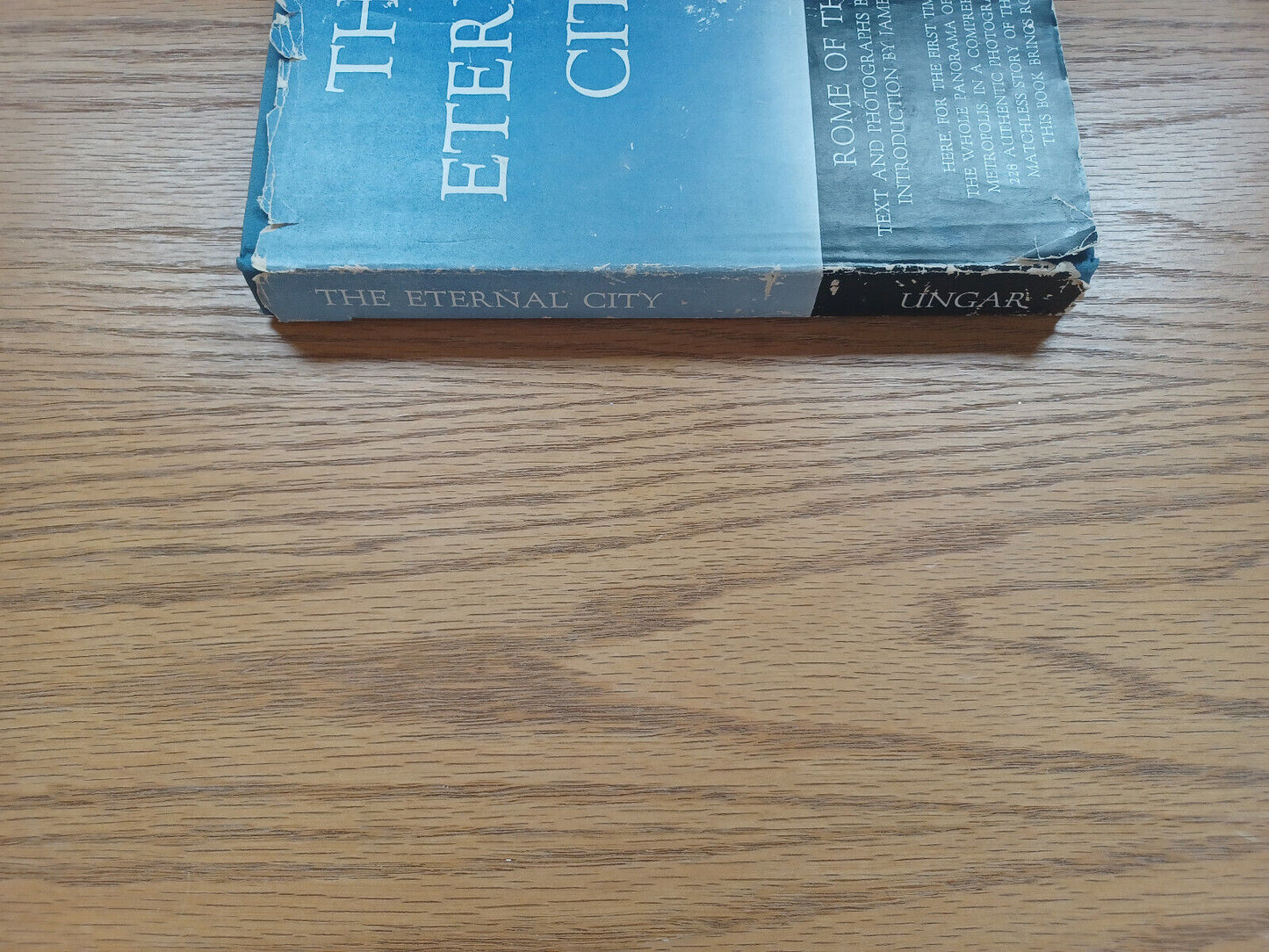 The Eternal City By Desider Holisher 1943 Dust Jacket
