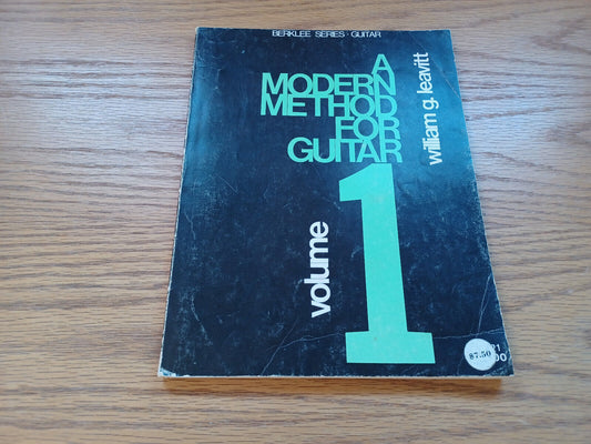 A Modern Method For Guitar William Leavitt 1966