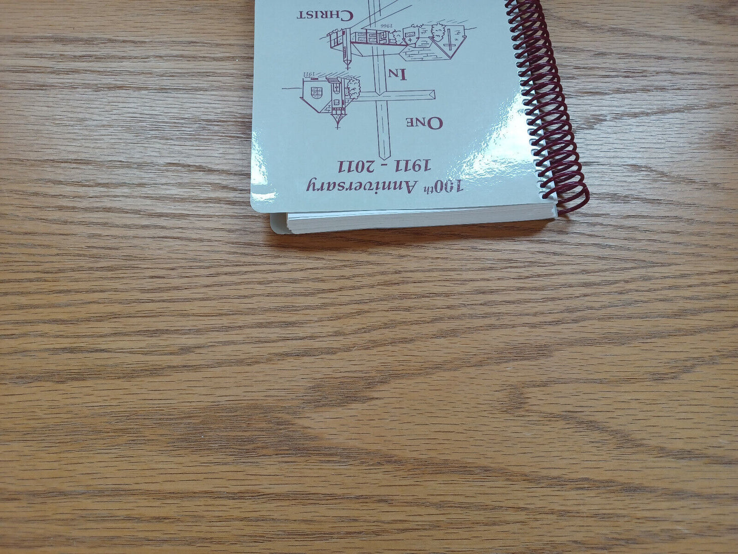 1911-2011 100Th Anniversary Cookbook Peace Lutheran Church Winthrop