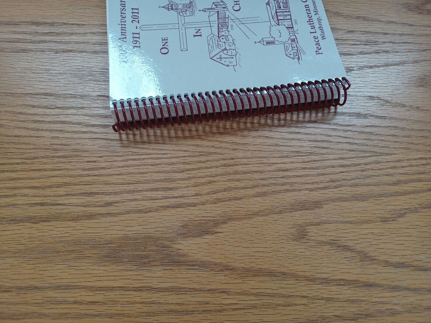1911-2011 100Th Anniversary Cookbook Peace Lutheran Church Winthrop